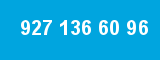 927 136 60 96 927 136 60 96